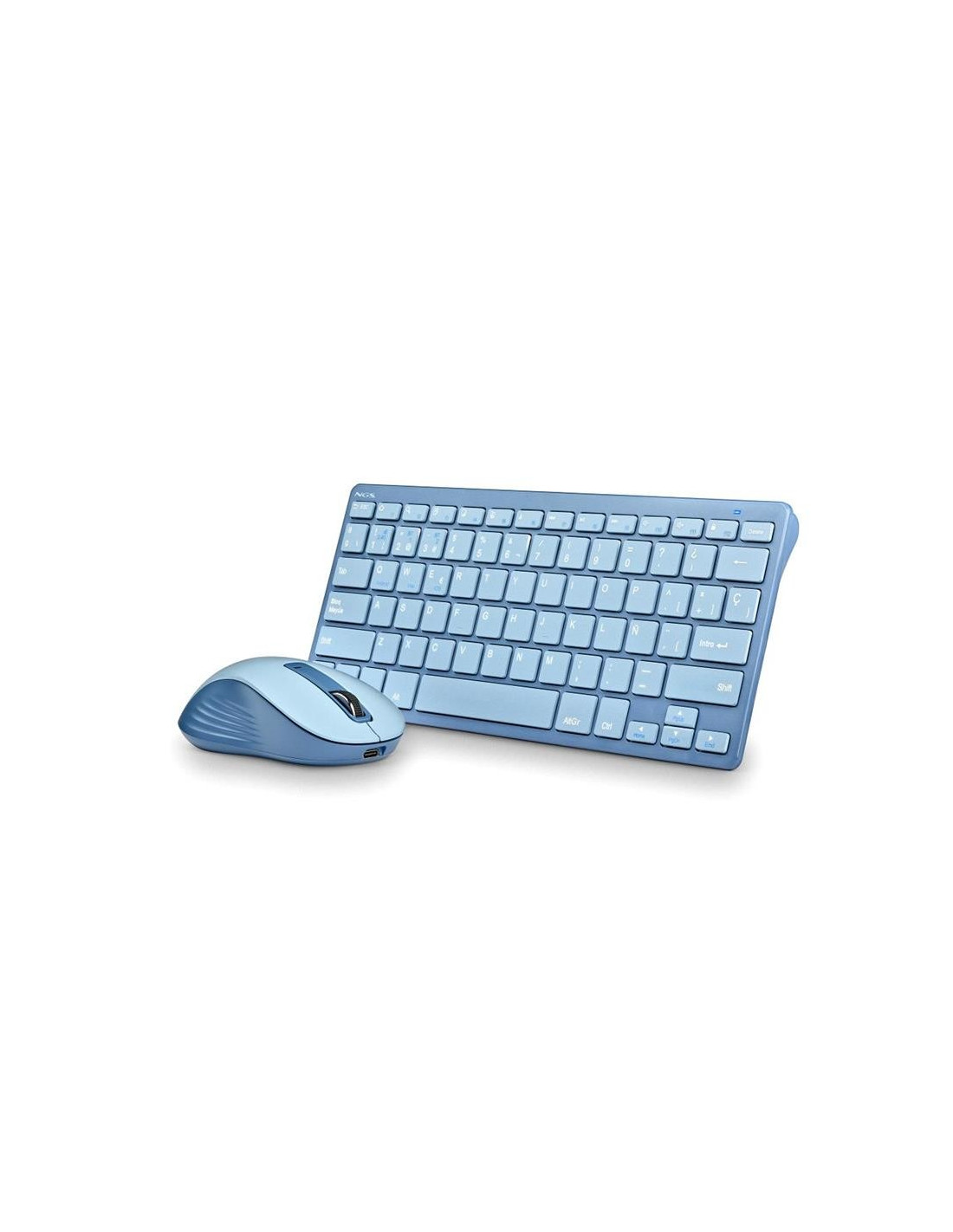 TECLADO + RATON NGS FANTASY KIT WIRELESS BLUE