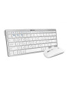 TECLADO + RATON SUBBLIM MULTIDISPOSITVO WIRELESS WHITE/SILVER