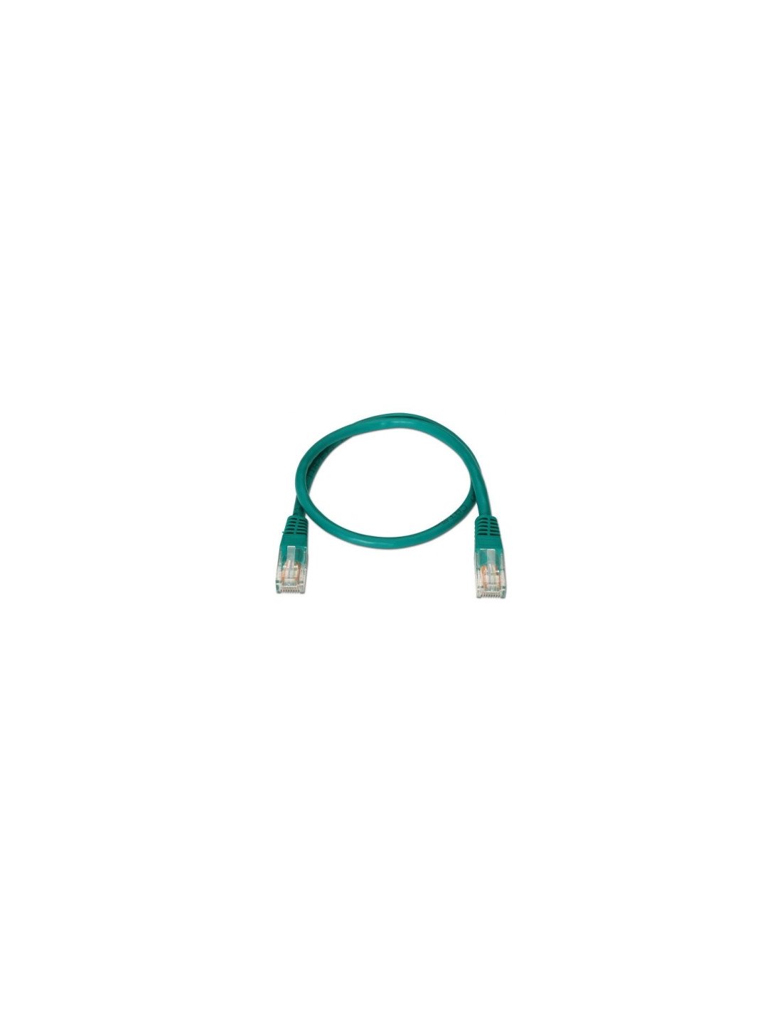 Latiguillo de red aisens rj45 utp cat5e 0.5m verde A133-0193