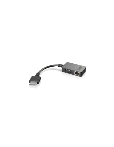 Lenovo 4X90J31060 cambiador de género para cable OneLink+ VGA/RJ45