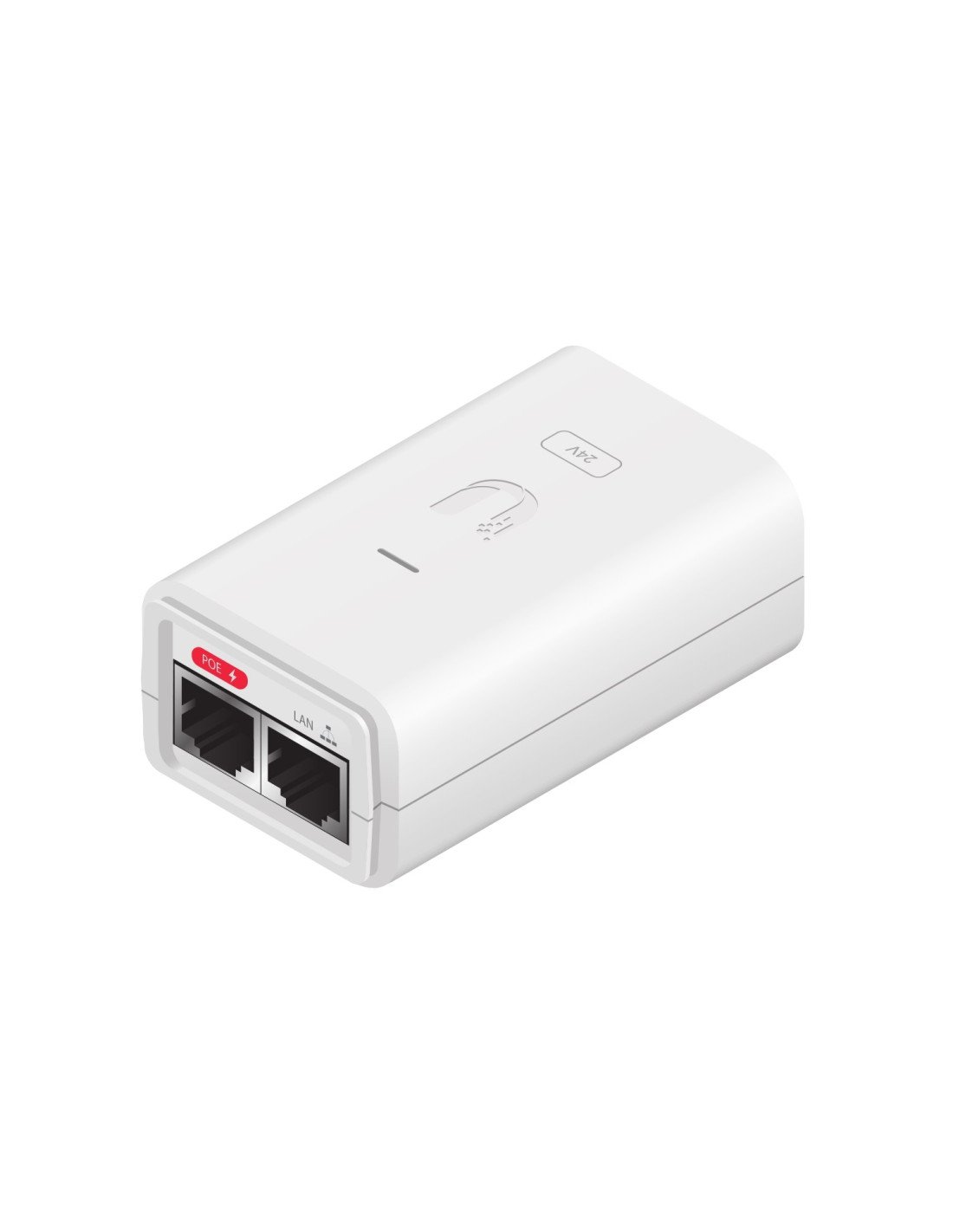 Ubiquiti Networks POE-24-7W-G-WH adaptador e inyector de PoE Gigabit Ethernet 24 V