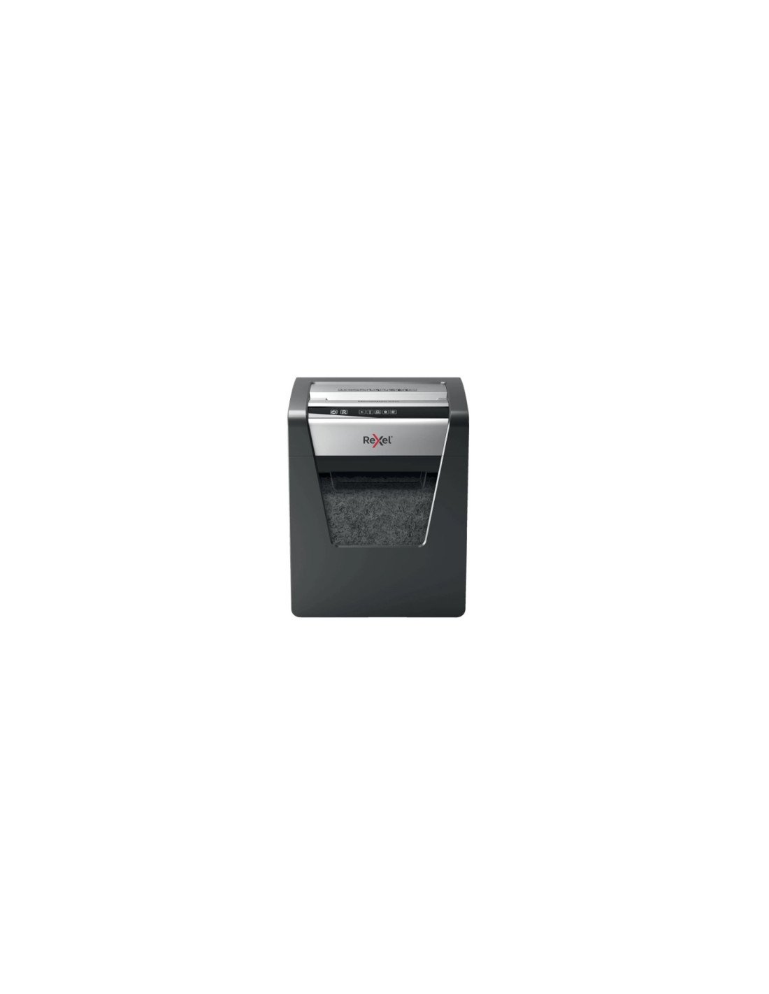 Rexel Momentum X415 triturador de papel Corte cruzado Negro, Gris
