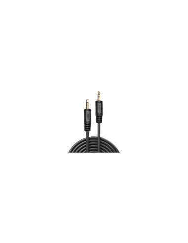 Lindy 35644 cable de audio 5 m 3,5mm Negro