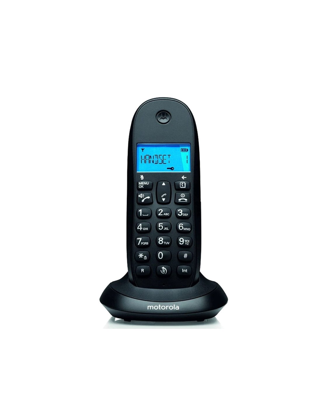 TELEFONO FIJO INALAMBRICO MOTOROLA C1001 CB+ NEGRO