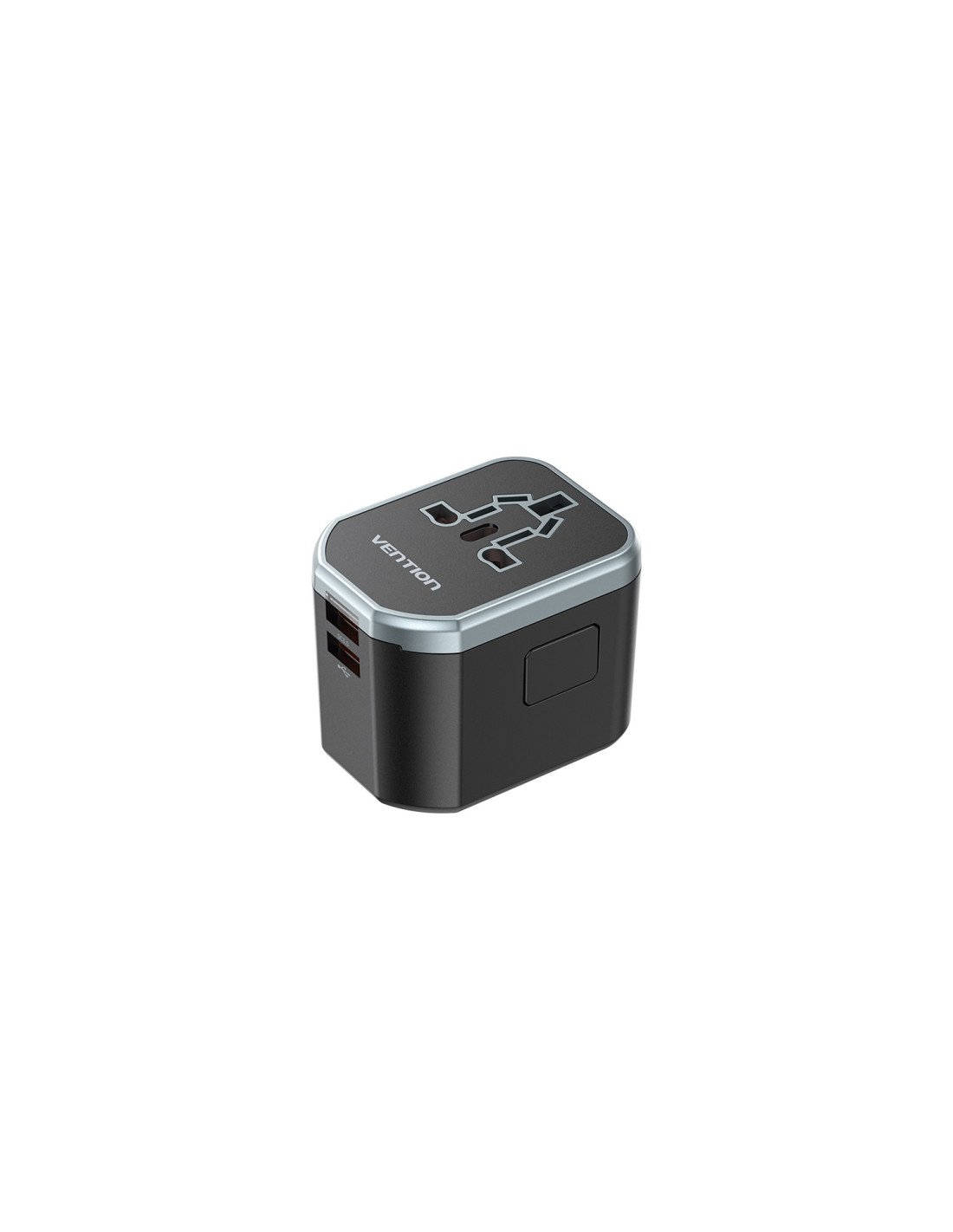 Vention Cargador Universal FJCB0/ 1xUSB Tipo-C/ 2xUSB/ 20W
