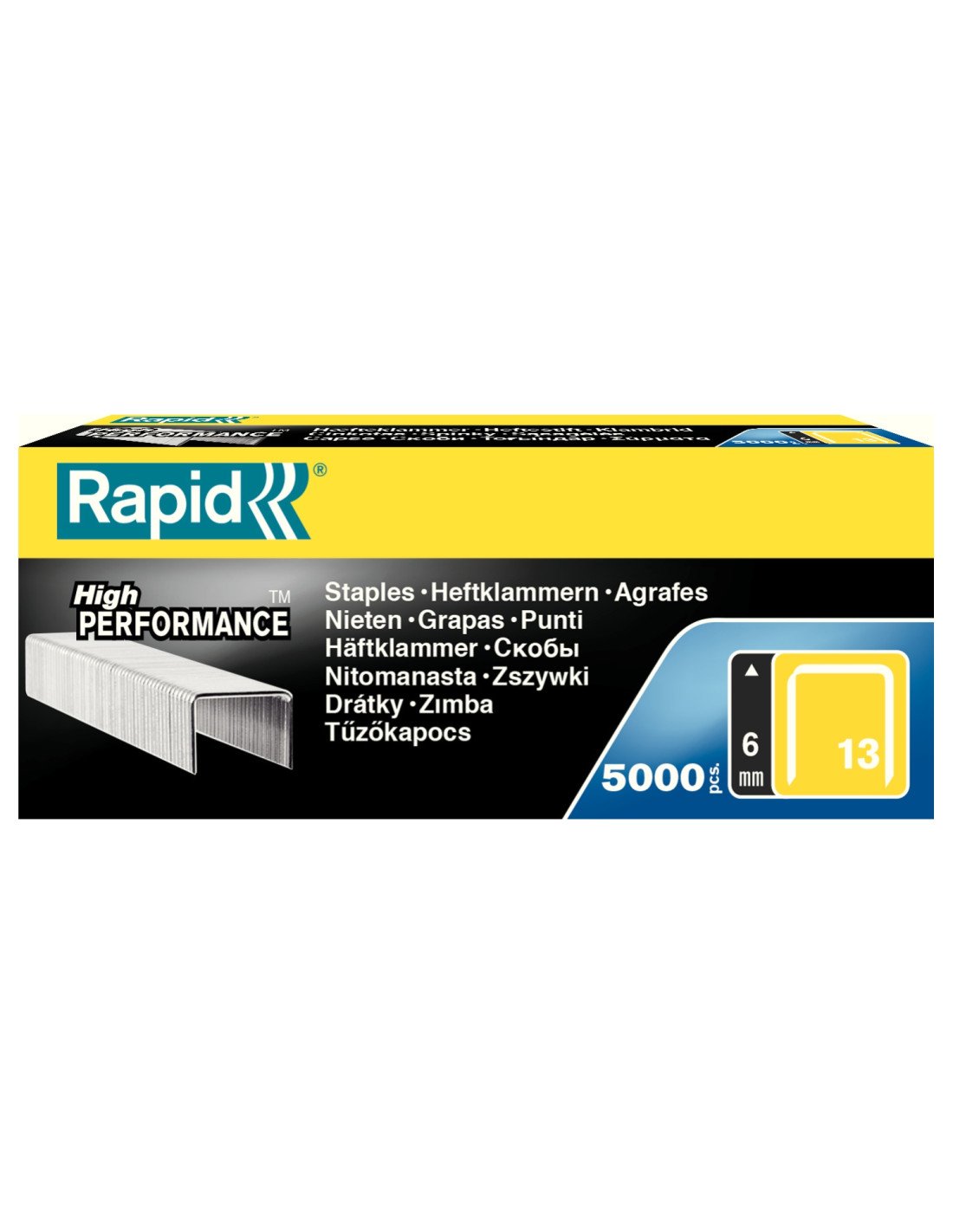 Rapid 11830700 grapa Paquete de grapas 5000 grapas