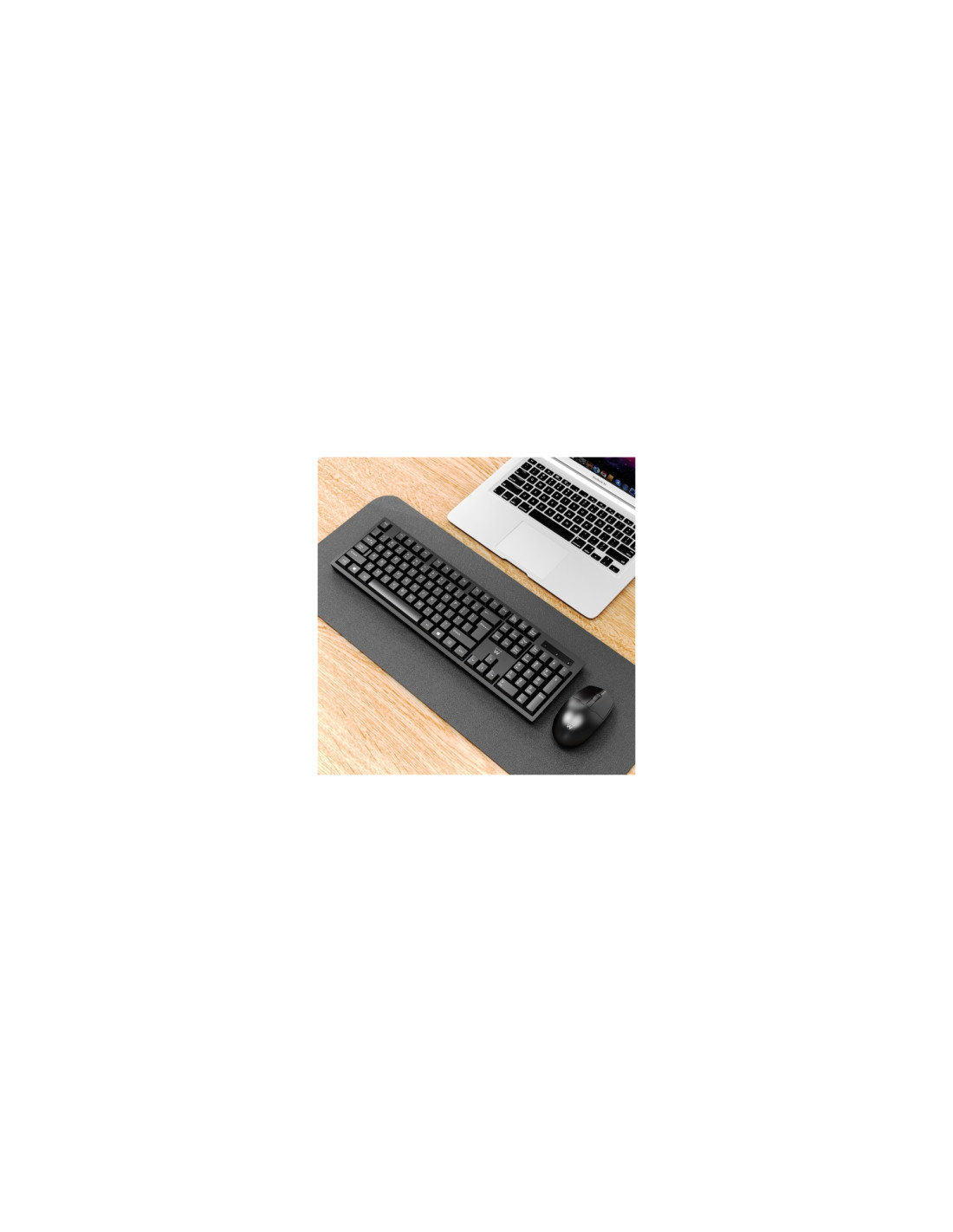 Ewent EW3280 teclado Ratón incluido Universal RF inalámbrico QWERTY Italiano Negro