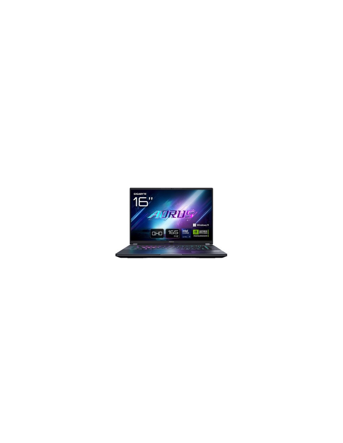 GIGABYTE AORUS ELITE 16 BWHC3PTC64SH ordenador portatil Intel Core Ultra 9 275HX Portátil 40,6 cm (16") WQXGA 32 GB DDR5-SDRAM 1