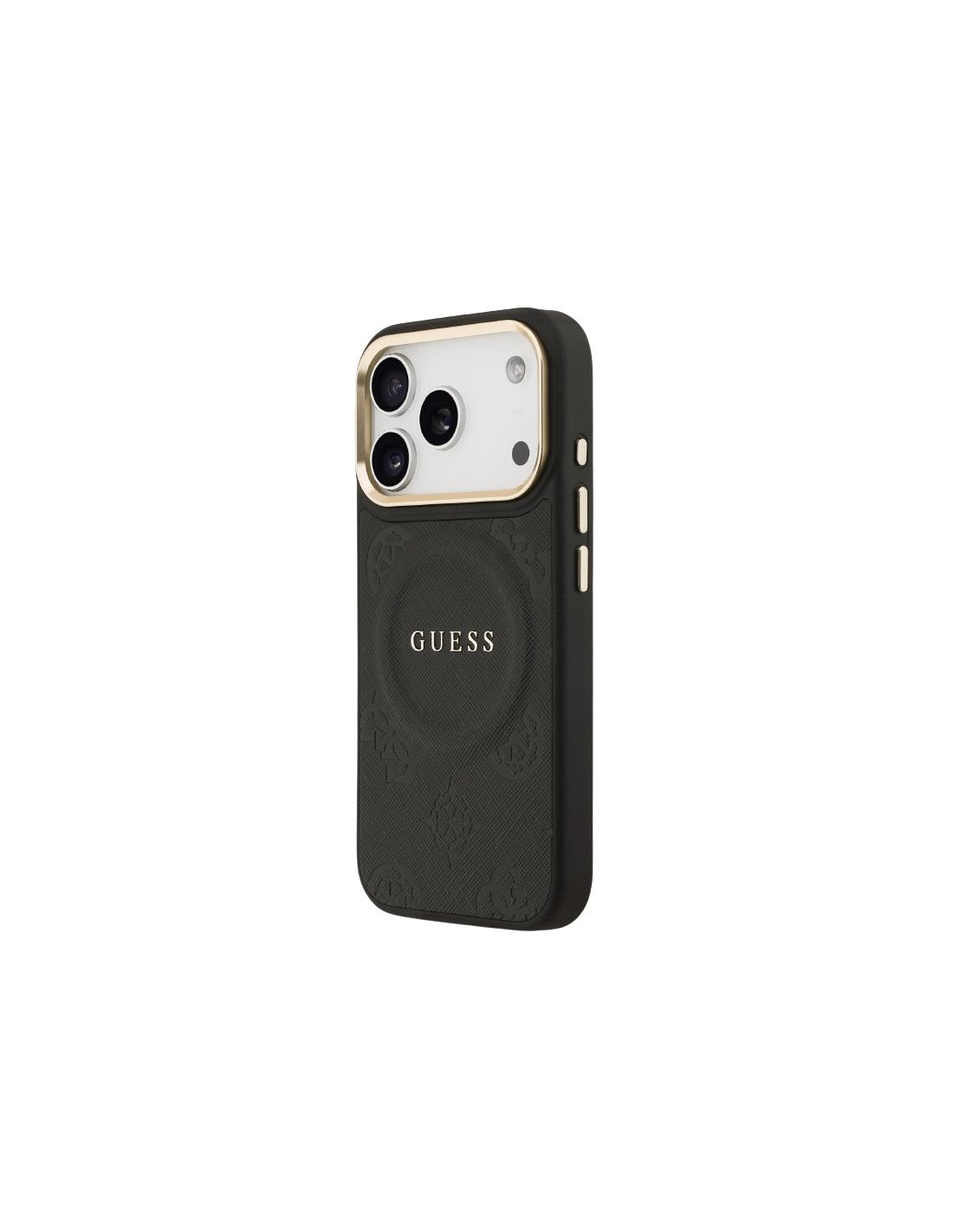 GUESS CARCASA NEGRA CON MAGSAFE IPHONE 17 PRO