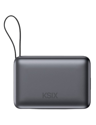POWERBANK BATERIA EXTERNA KSIX 20.000MAH CON CABLE TIPO C Y LIGHTNING INCLUIDO 22.5W