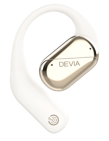 Auricular Bluetooth OWS Lite 1 Devia, Beige.