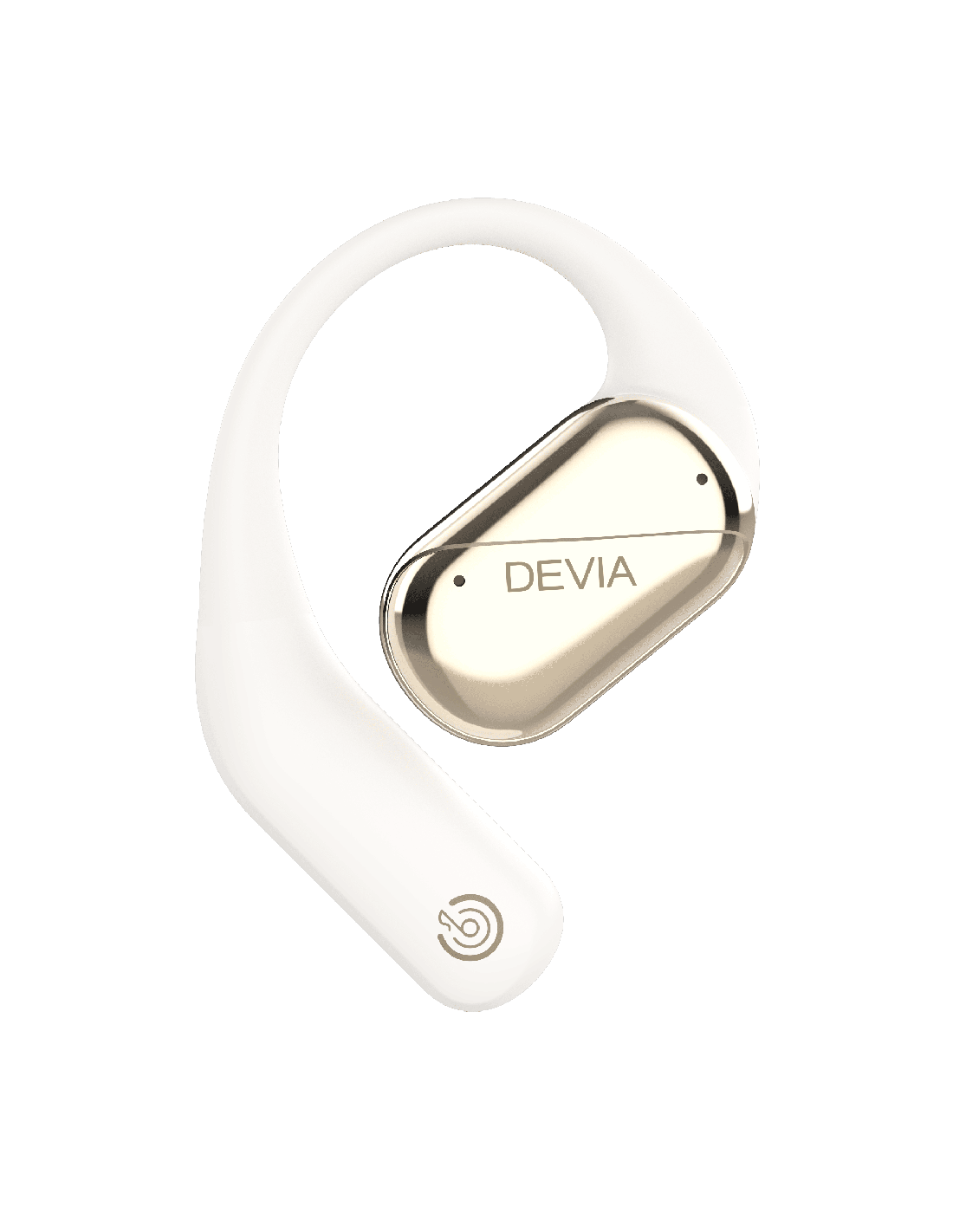 Auricular Bluetooth OWS Lite 1 Devia, Beige.