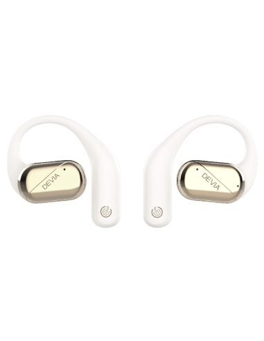 Auricular Bluetooth OWS Lite 1 Devia, Beige.