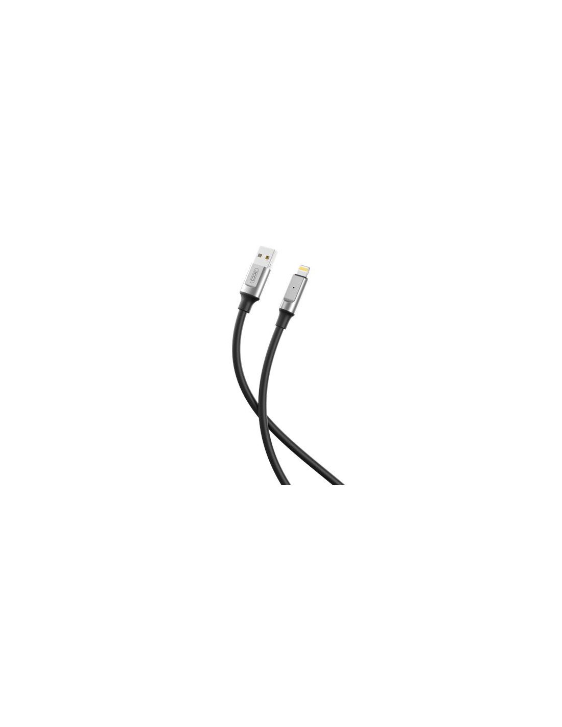 CABLE NB251 CARGA RAPIDA USB - LIGHTNING | 6A | 1 METRO | NEGRO XO