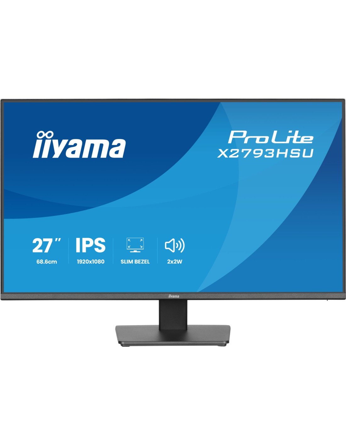 iiyama ProLite X2793HSU-B1 pantalla para PC 68,6 cm (27") 1920 x 1080 Pixeles Full HD LED Negro