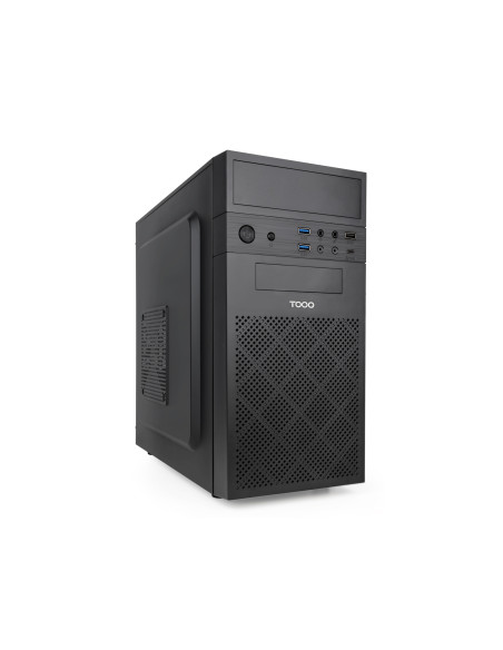 TooQ Caja Minitorre Micro-ATX “ISOBOX ULTRA”, Negra