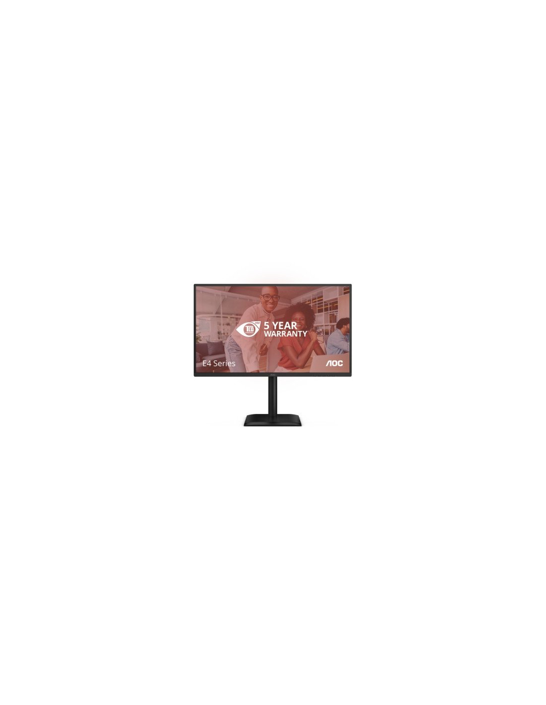 AOC E4 Q27E4CV pantalla para PC 68,6 cm (27") 2560 x 1440 Pixeles Quad HD LED Negro