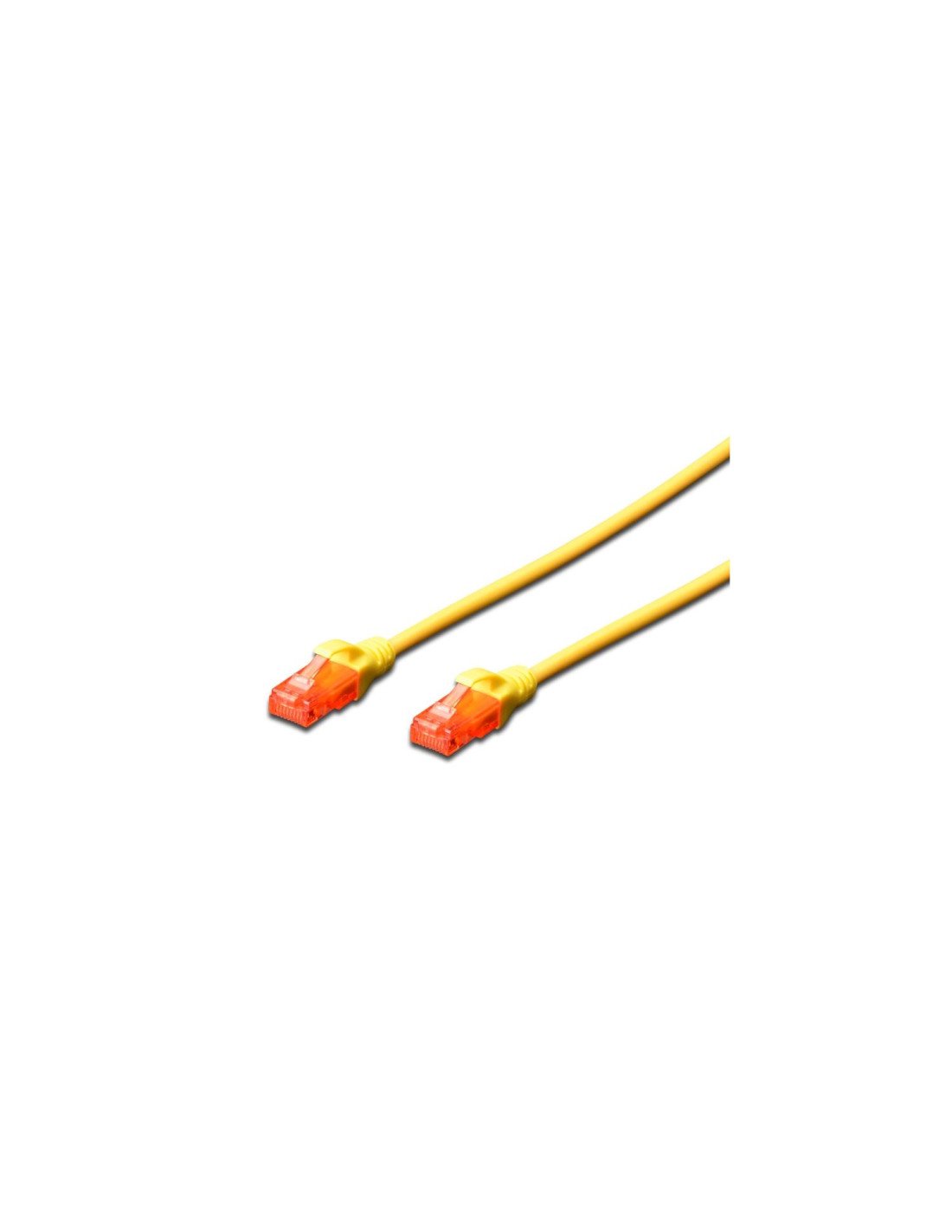 LATIGUILLO RJ45 CAT 6 5 MT EWENT AMARILLO EW-6U-050Y