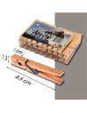 PACK 20 PINZAS DE ROPA GRANDES MADERA