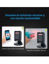 LECTOR AVPOS CODIGOS 1D + 2D + QR 630 SOBREMESA USB