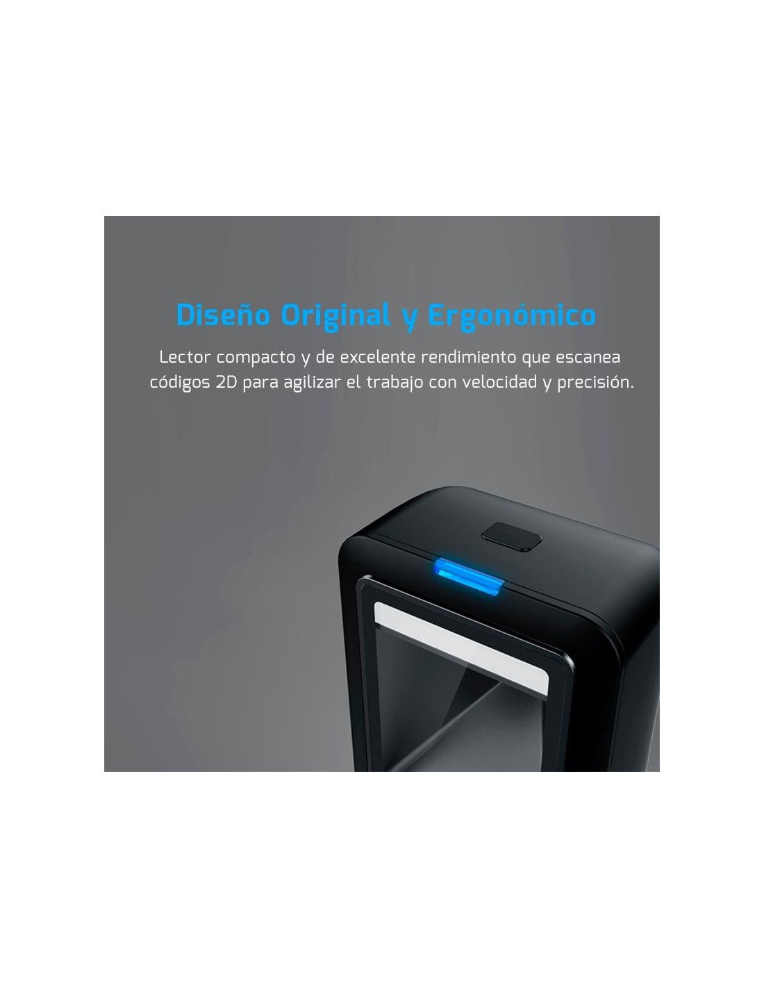 LECTOR AVPOS CODIGOS 1D + 2D + QR 630 SOBREMESA USB