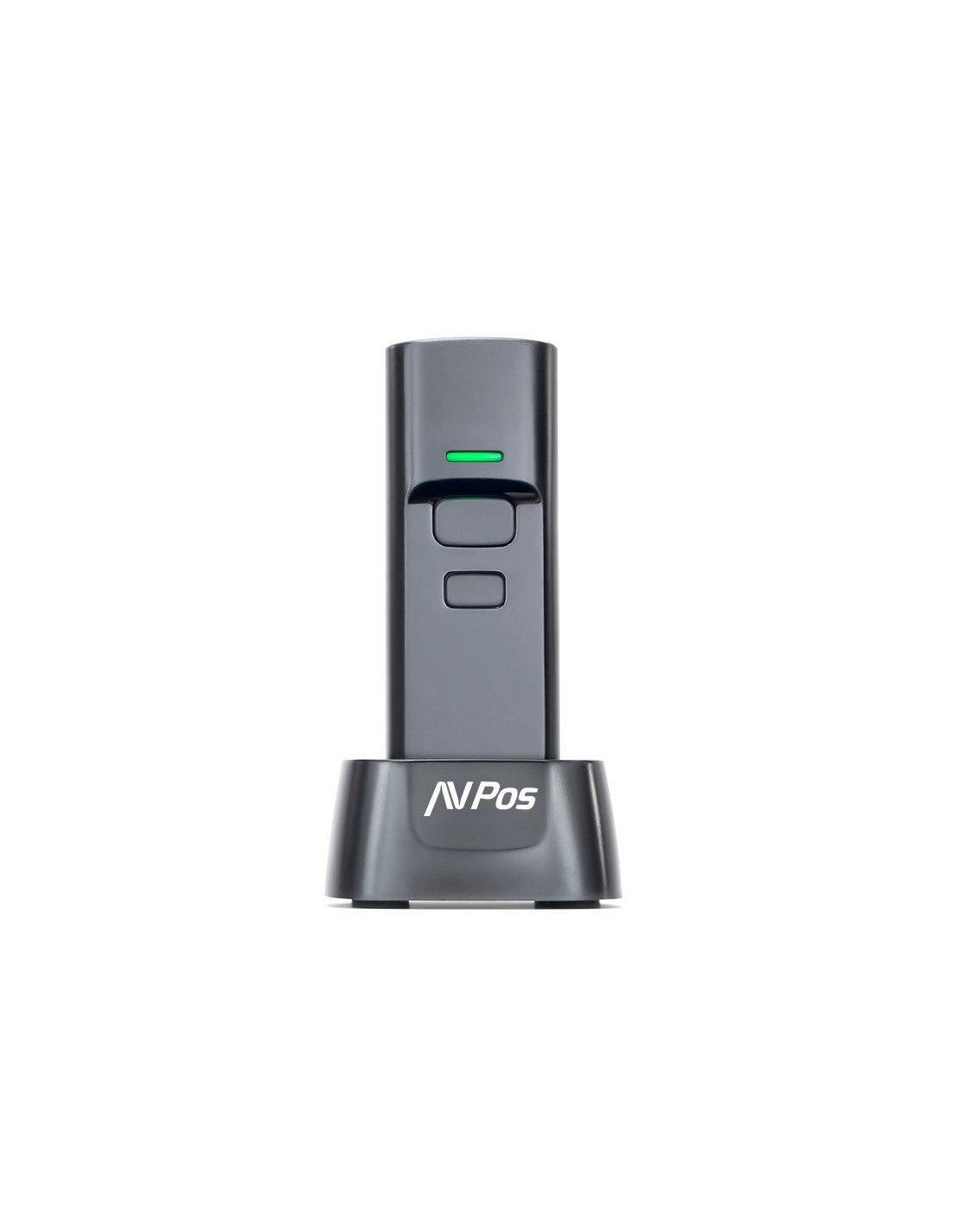 LECTOR AVPOS CODIGOS PORTATIL 2D + QR BT03 WIRELESS 2.4 + BLUETOOTH + BASE