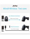 LECTOR AVPOS CODIGOS 1D + 2D +QR BT230 WIRELESS 2.4 + BLUETOOTH + USB