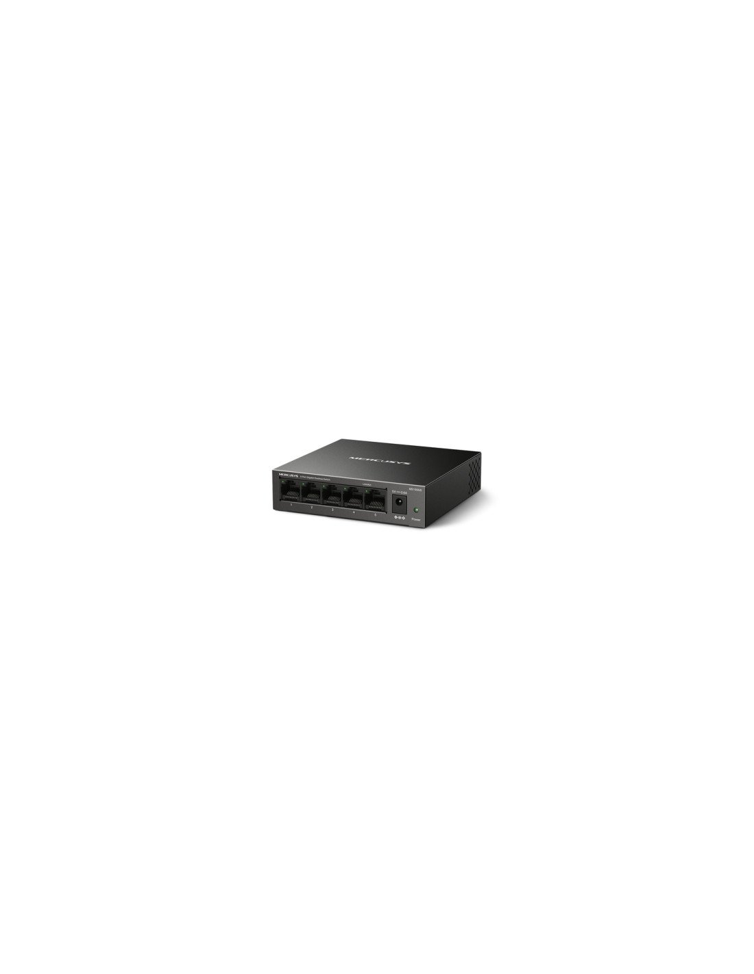 Mercusys MS105GS switch No administrado Gigabit Ethernet (10/100/1000) Negro