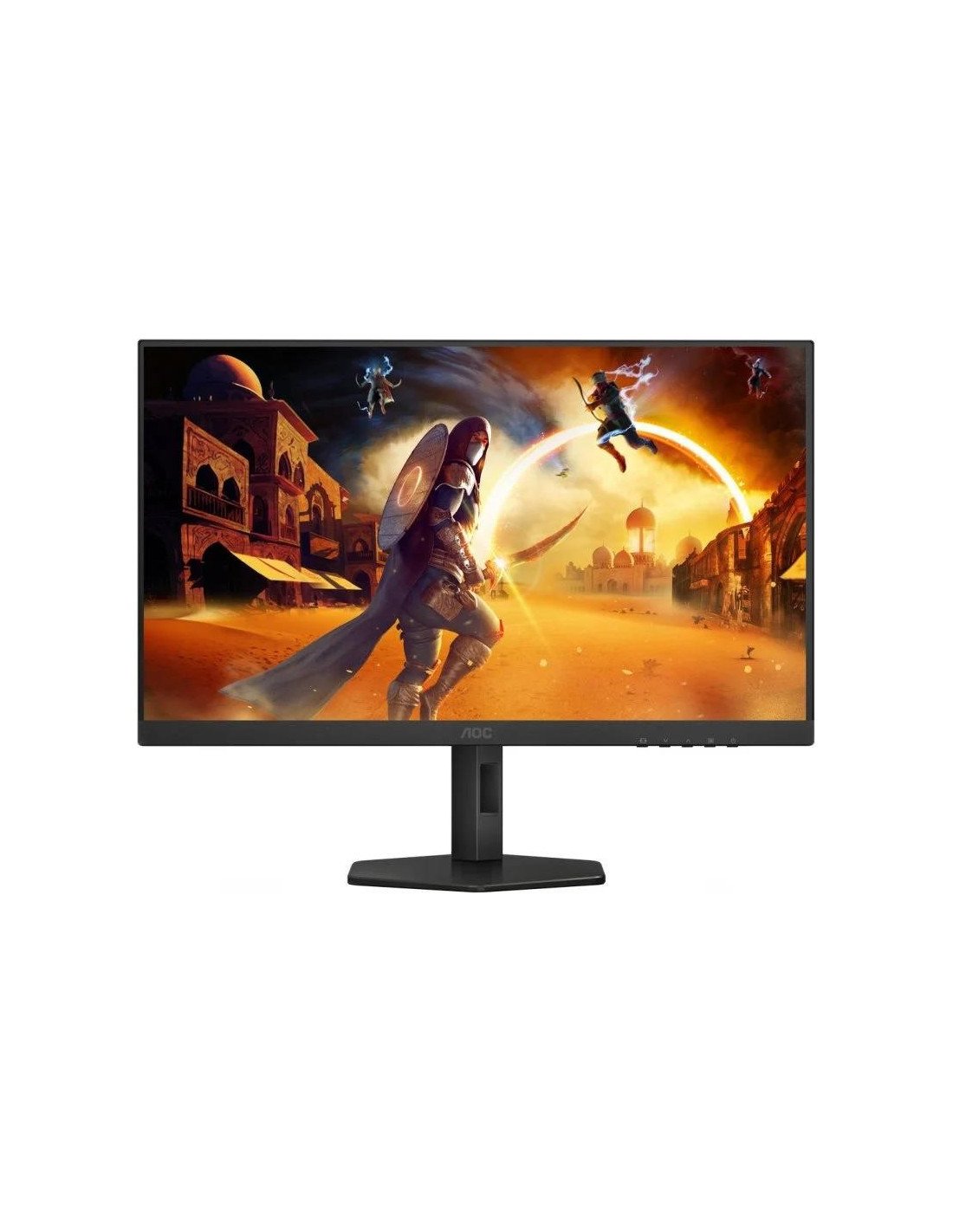 MONITOR GAMING AOC 27 IPS 180HZ 2K QHD ERGONOMICO HDMI DISPLAYPORT BLACK