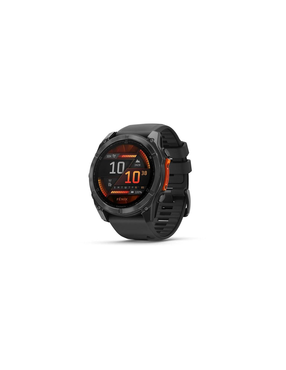 Garmin Fenix 8 3,56 cm (1.4") AMOLED 51 mm Digital 454 x 454 Pixeles Pantalla táctil Gris Wifi GPS (satélite)