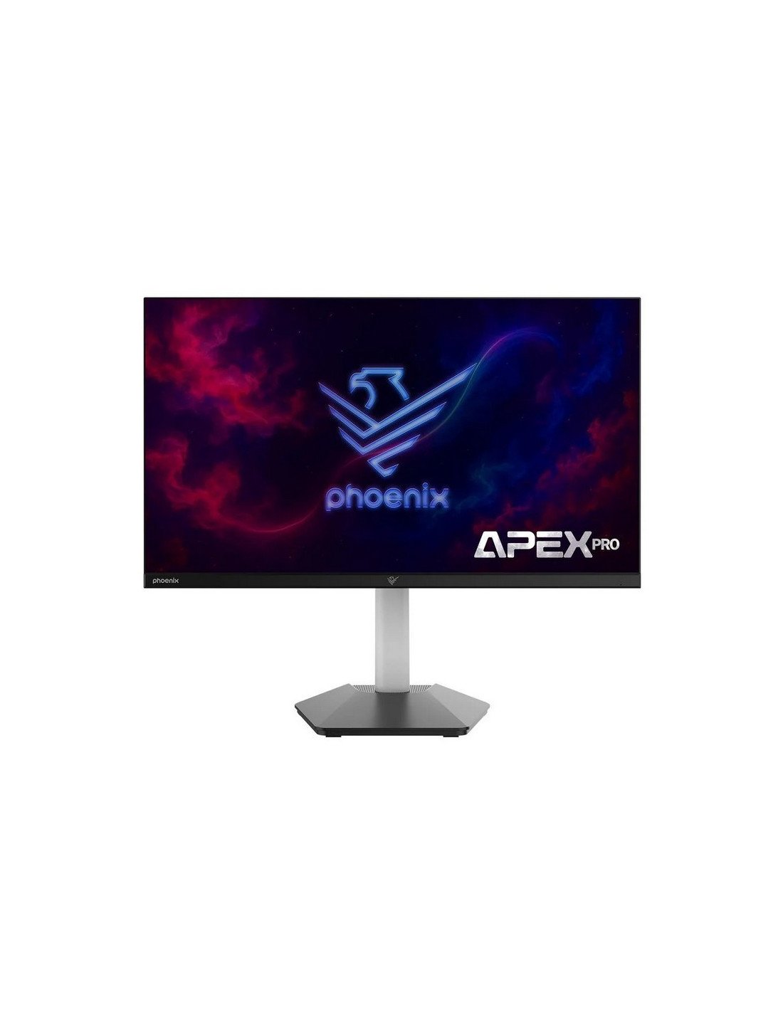 MONITOR GAMING PHOENIX APEX PRO 27 2K QHD 180HZ ERGONOMICO MULTIMEDIA LED HDMI DISPLAYPORT BLACK/WHITE