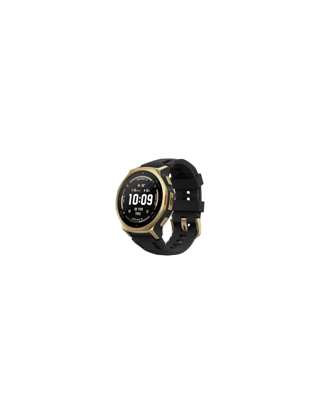 Amazfit T-rex 3 Pro 3,35 cm (1.32") AMOLED 44 mm Digital 466 x 466 Pixeles Pantalla táctil Oro Wifi GPS (satélite)