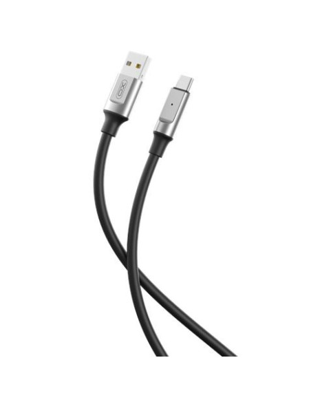 CABLE CARGA RÁPIDA USB A TIPO C 6A 1 METRO NEGRO