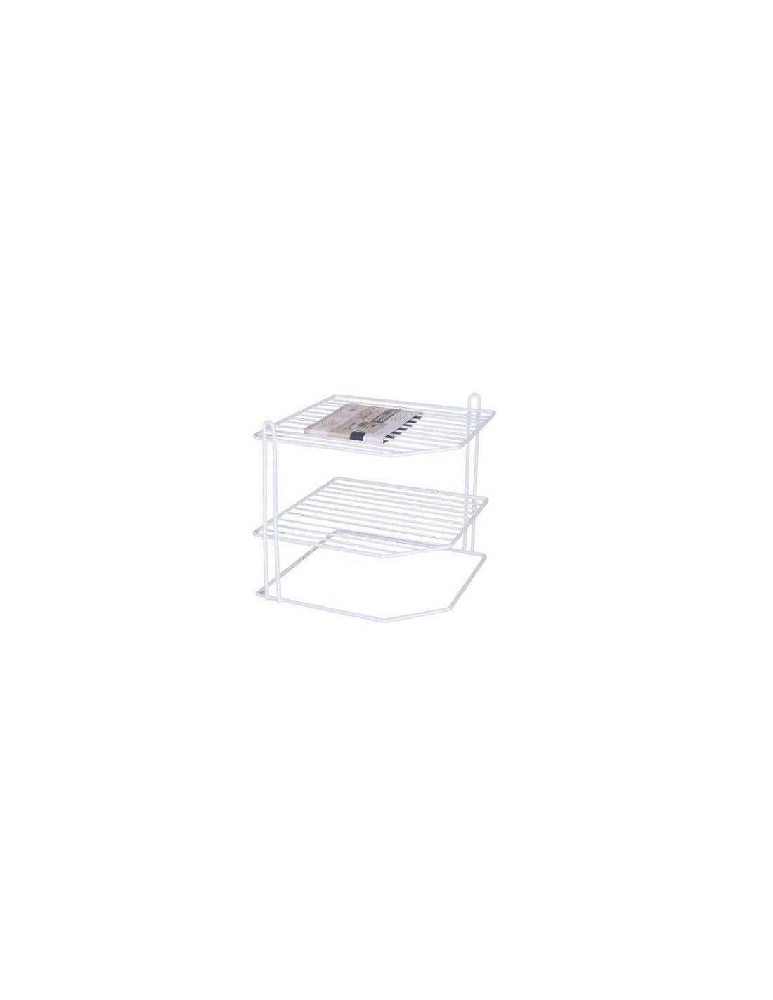 ESTANTE ORGANIZADOR ESQUINERO COCINA BLANCO