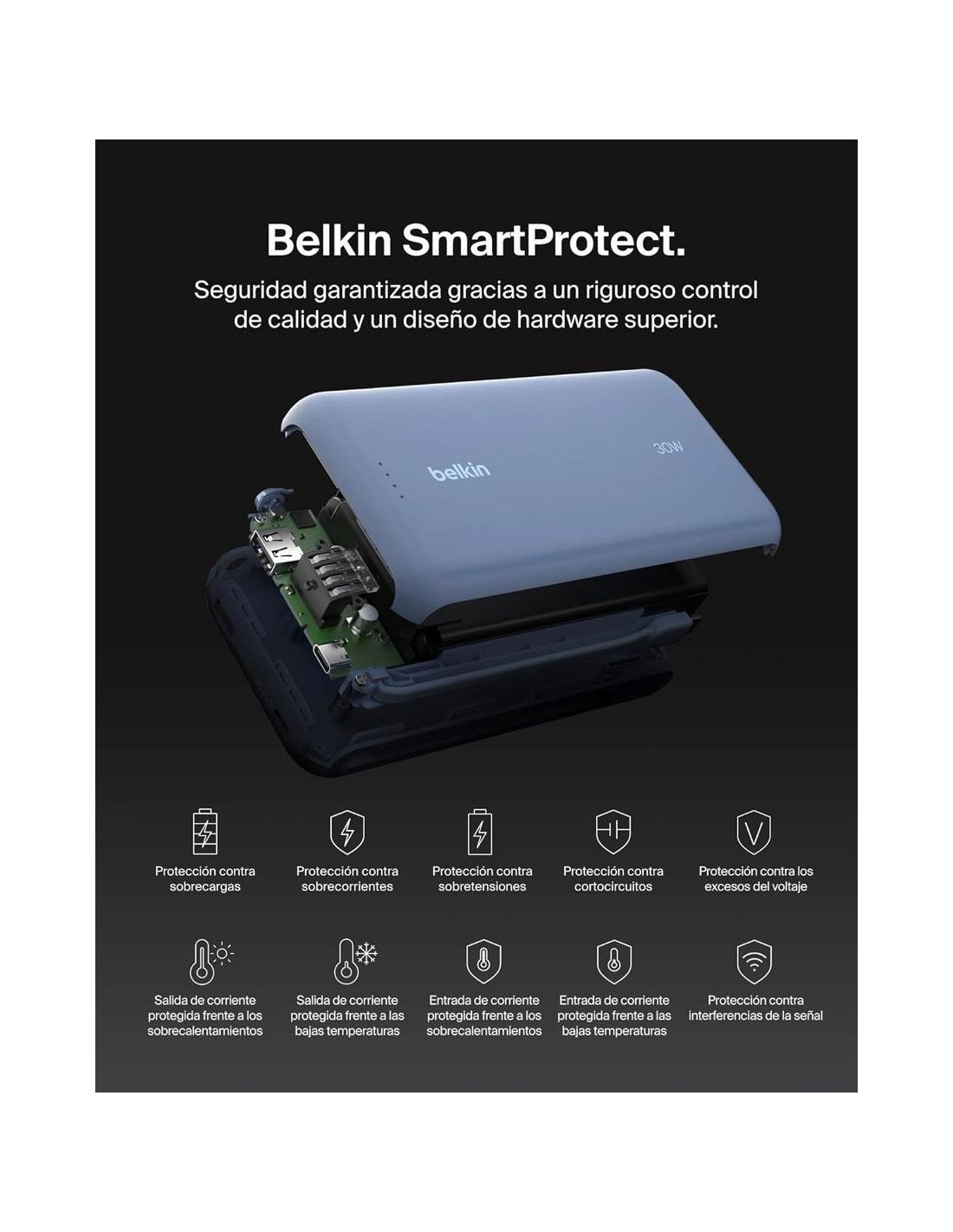Batería Externa Belkin Azul 20.000mAh 30W