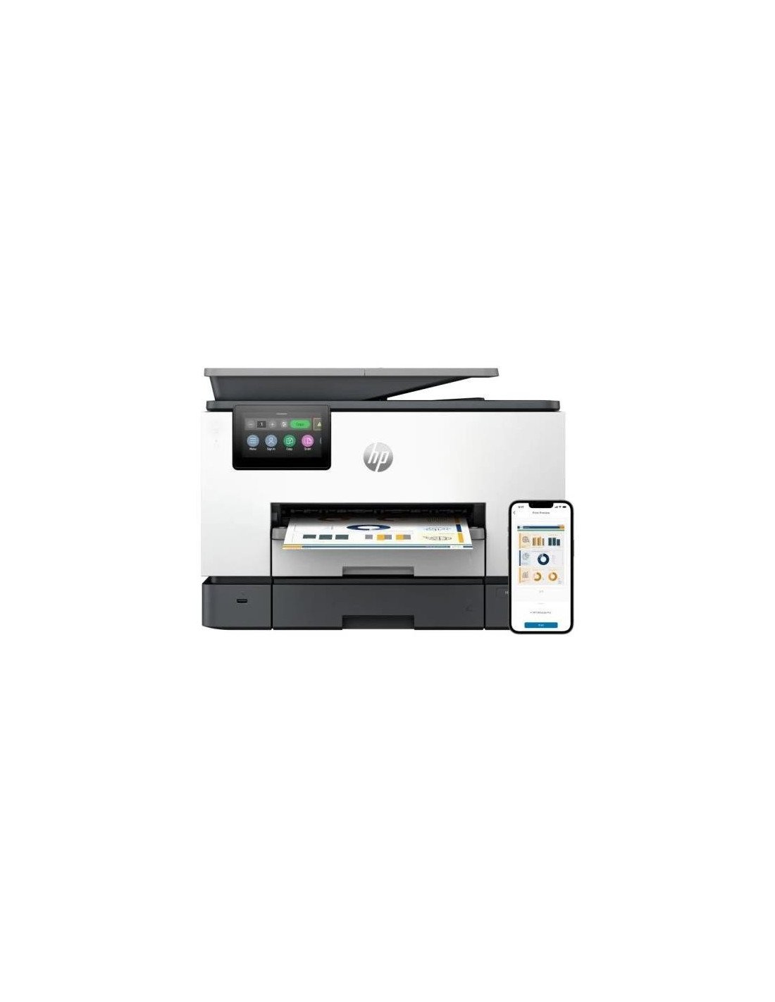 IMPRESORA HP OFFICEJET PRO 9130B ADF COLOR WIFI DUPLEX WHITE