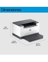 IMPRESORA HP LASER MONOCROMO LASERJET M209D DUPLEX WHITE