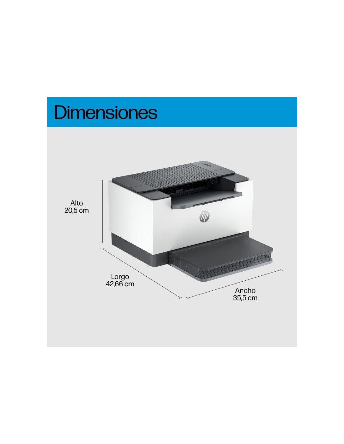 IMPRESORA HP LASER MONOCROMO LASERJET M209D DUPLEX WHITE