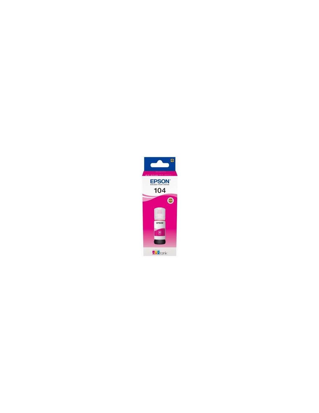 TINTA EPSON BOTE 104 MAGENTA ECOTANK BOTTLE C13T00P340