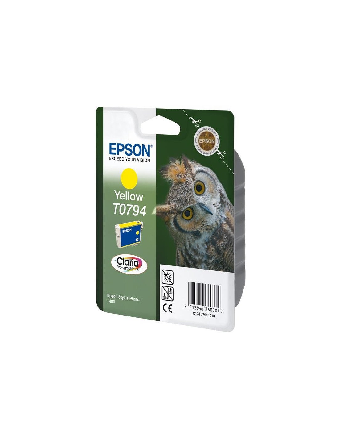 TINTA EPSON C13T07944010 YELLOW T0794