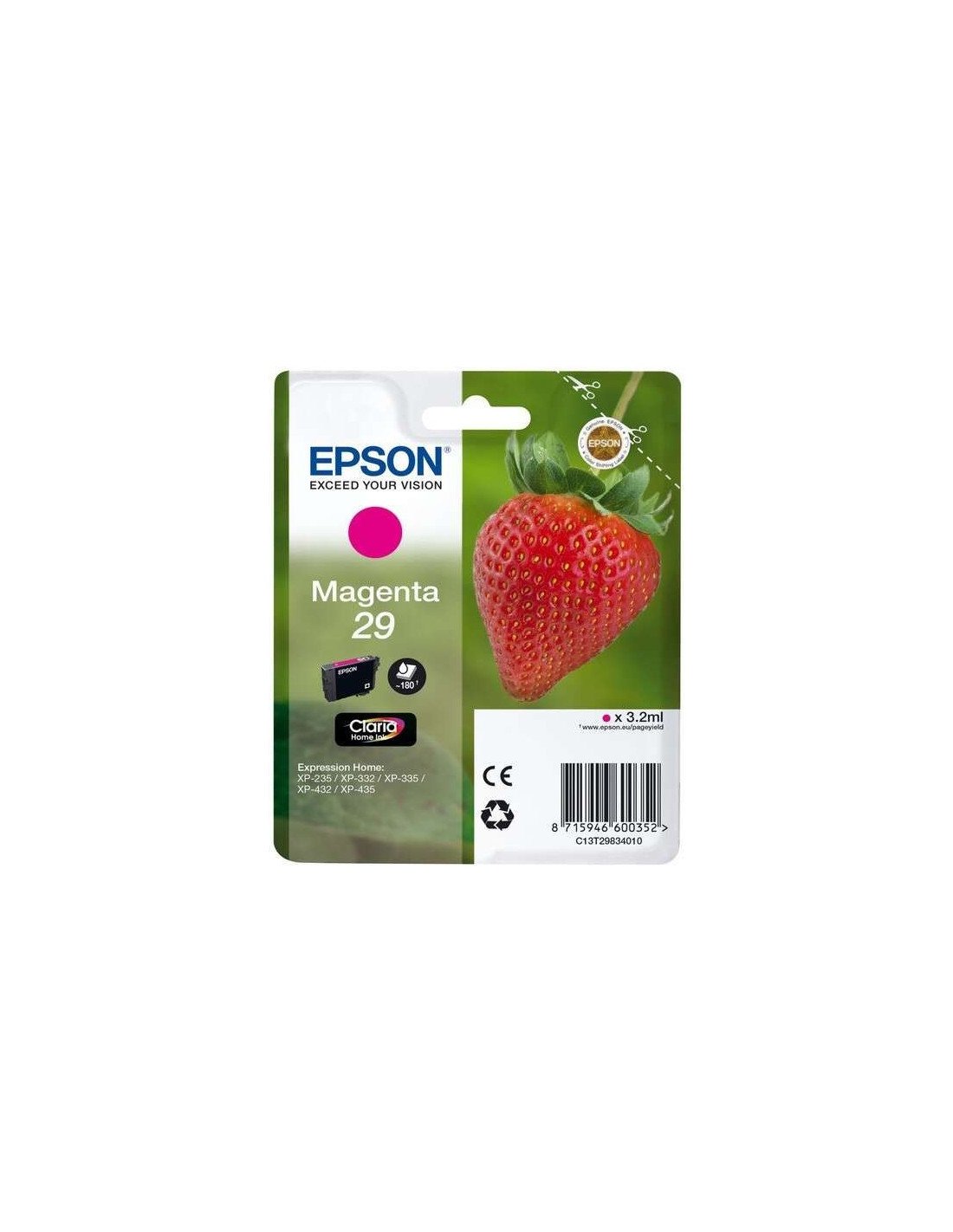 TINTA EPSON C13T29834012 MAGENTA 29