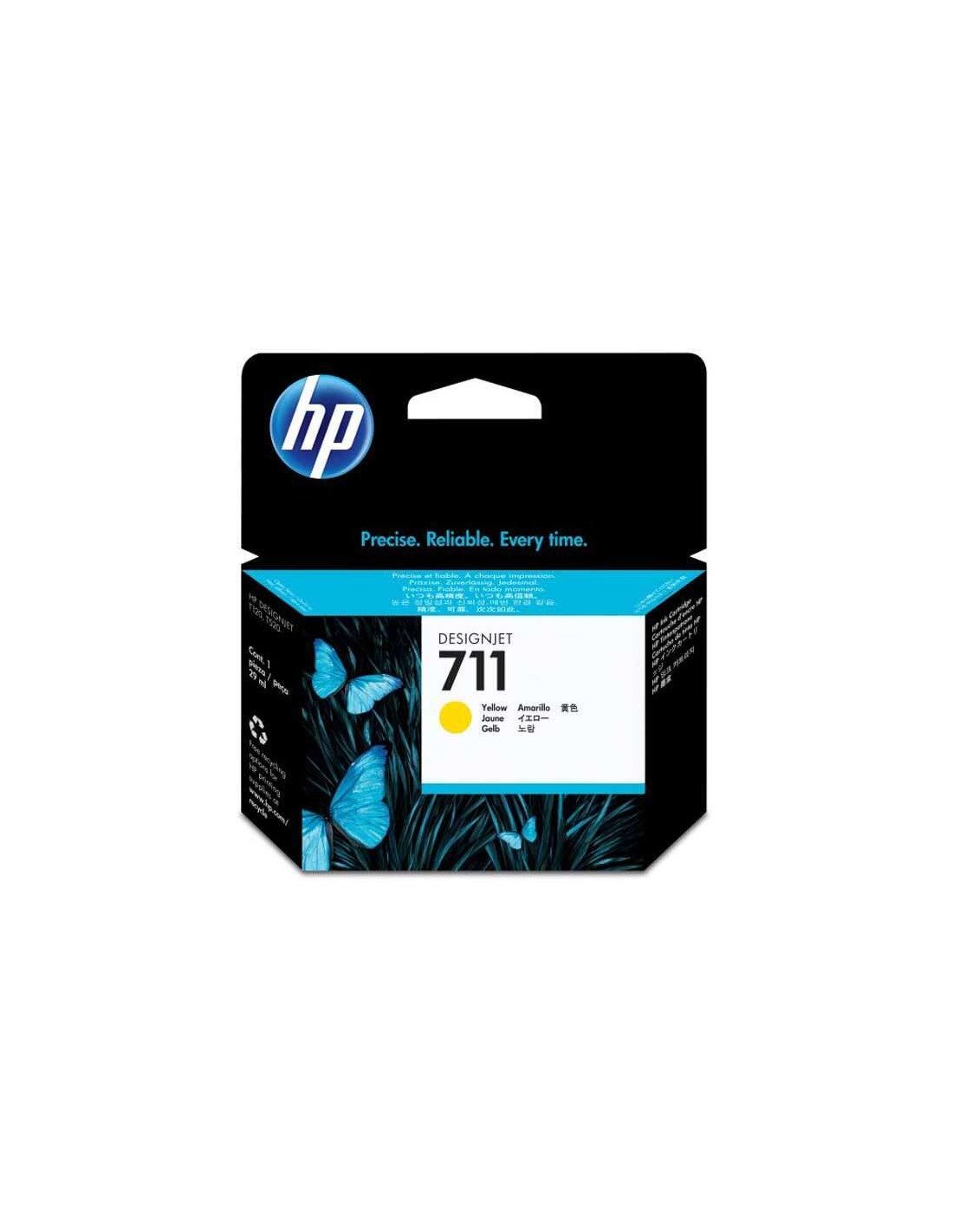 TINTA HP 711 CZ132A YELLOW