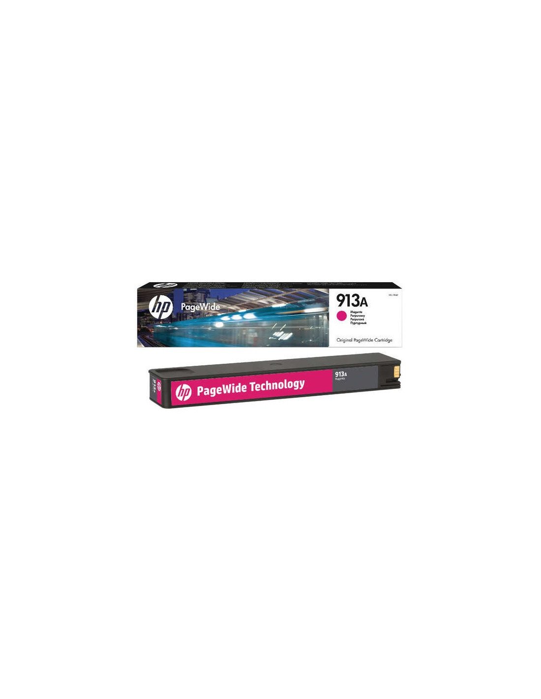 TINTA HP PAGEWIDE 913A MAGENTA