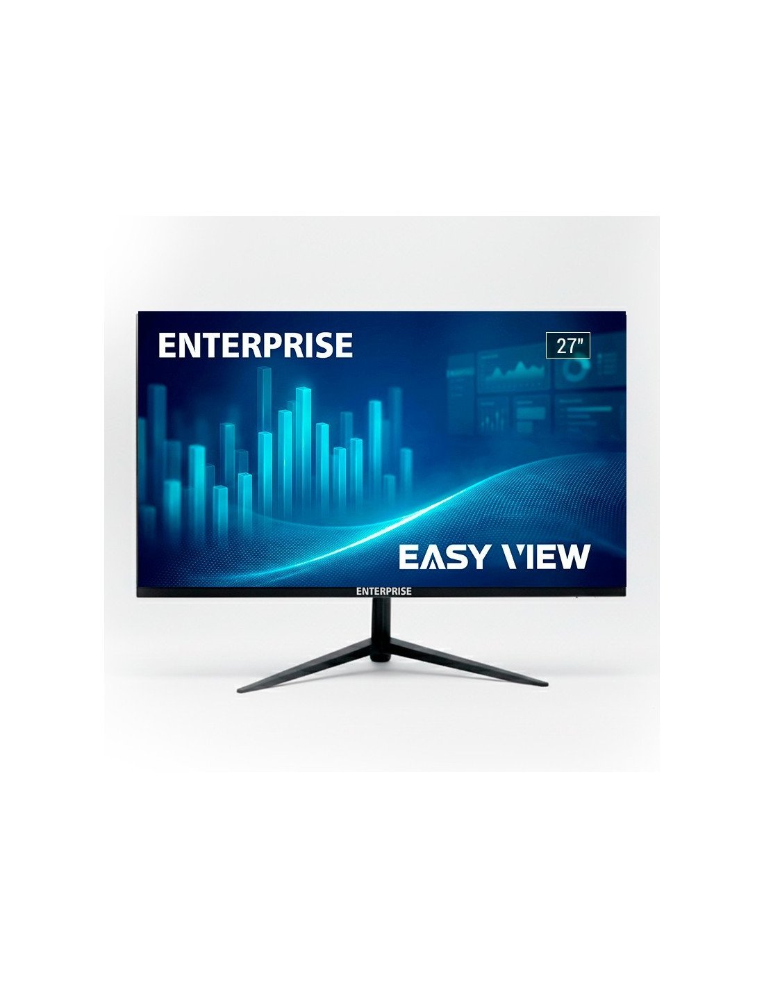 MONITOR ENTERPRISE EASY-VIEW 27 FULL-HD 100HZ VGA + HDMI VESA ULTRA THIN BORDER FREE 3YR GAR