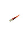 StarTech.com Cable Patch de Fibra Duplex Multimodo 62,5/125 2m LC - SC Naranja