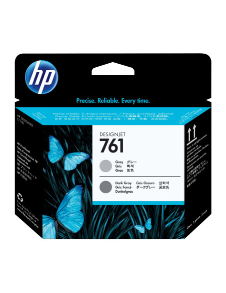 HP Cabezal de impresión Designjet 761 gris/gris oscuro