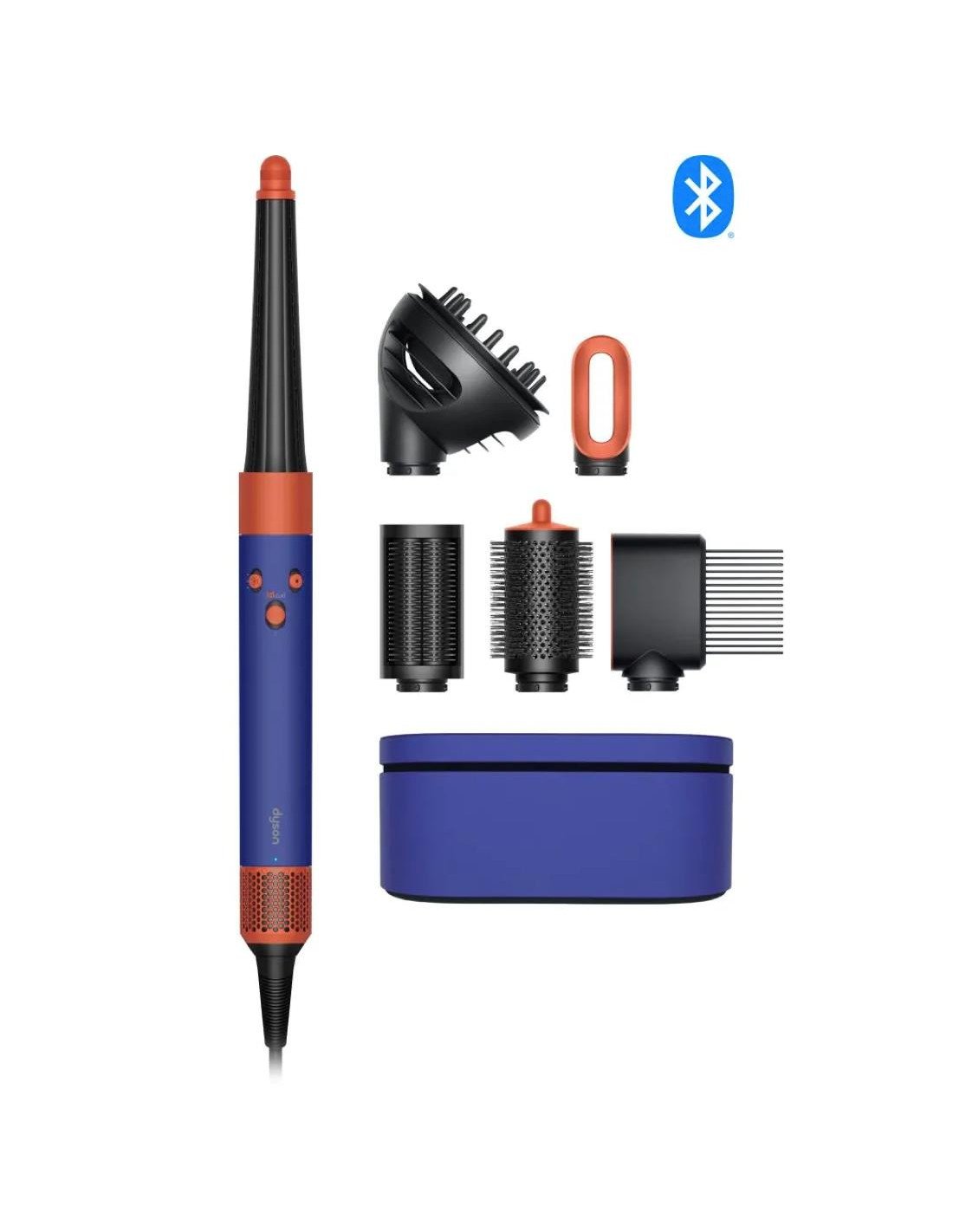 Dyson Airwrap HS08 ID Curly + Difusor Multi-Styler Vinca Blue/Topaz