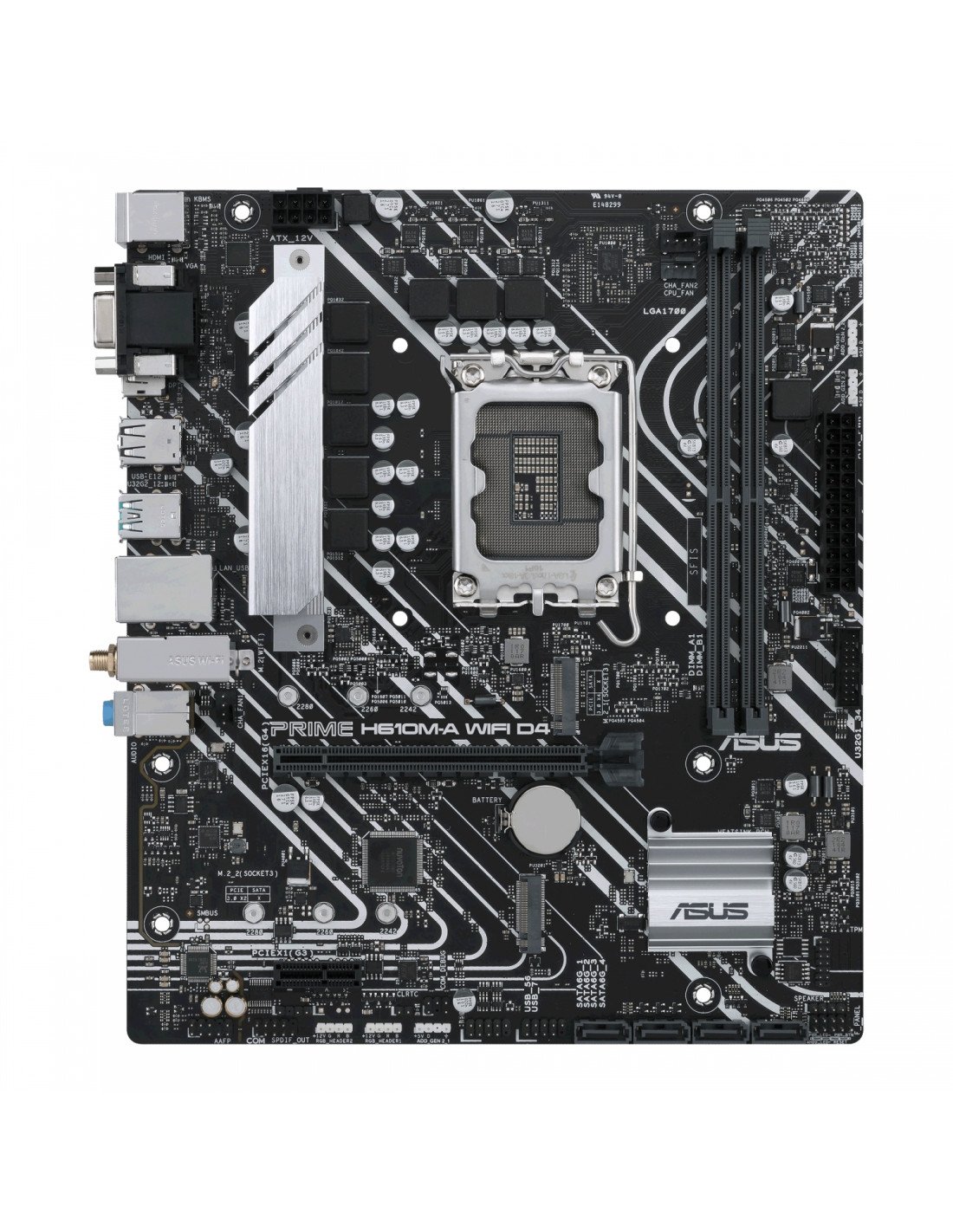 ASUS PRIME H610M-A WIFI D4 Intel H610 LGA 1700 micro ATX