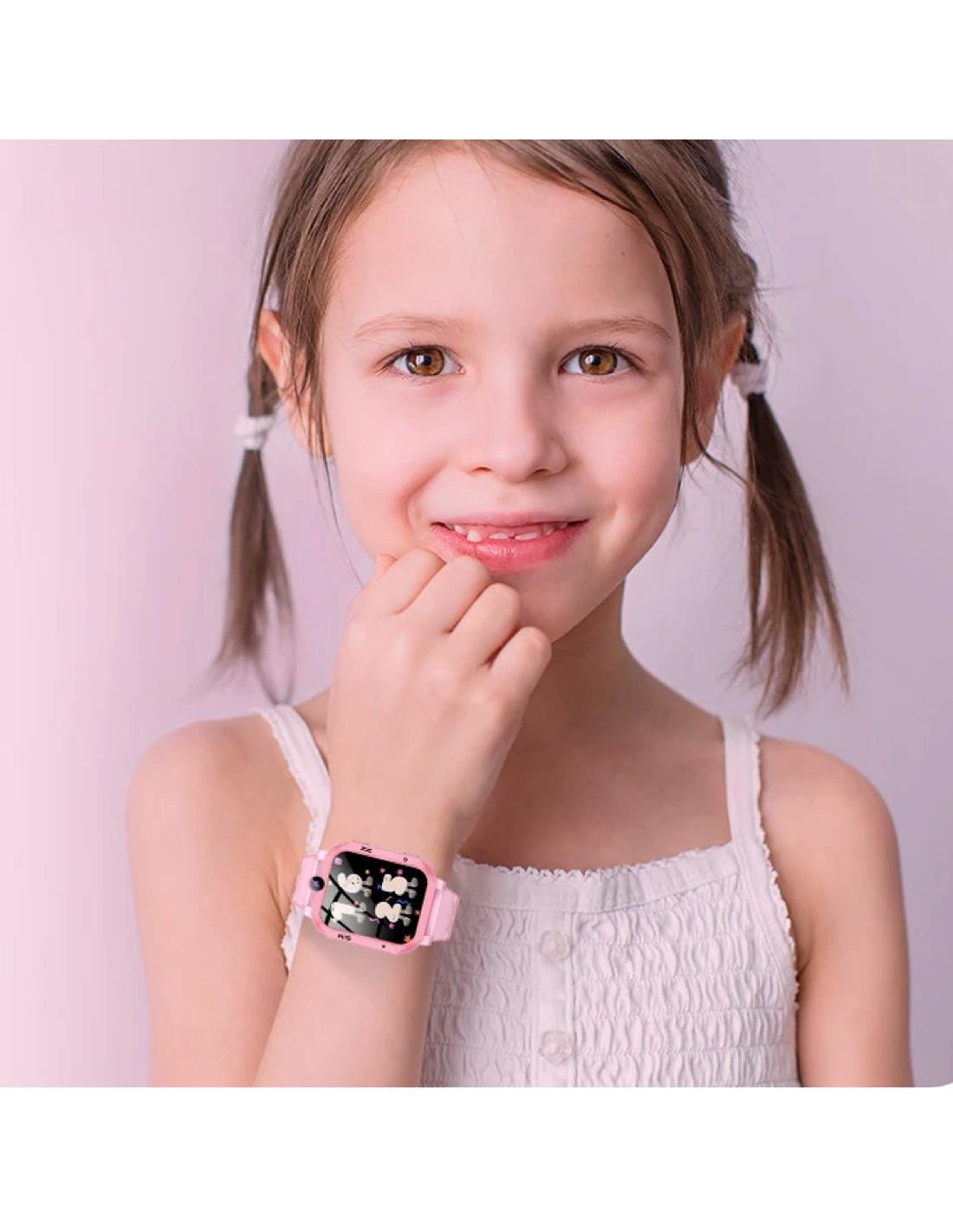 SMARTWATCH Z20 PARA NIÑOS CON GPS, BOTON SOS Y 4G ROSA BLACKVIEW