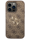 GUESS CARCASA MARRÓN IPHONE 16 PRO MAX CON LOGO